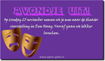 Uitnodiging voor het theater