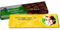 Chocolade reep 75gr